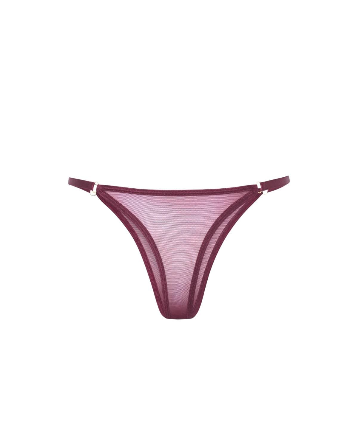 Promees Ginny Burgundy stringi L/XL