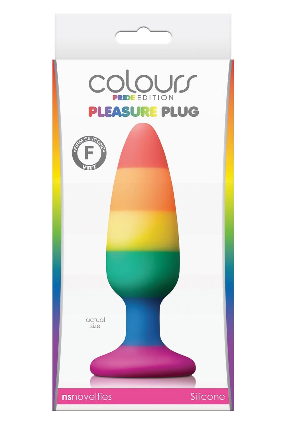 NS NOVELTIES COLOURS PRIDE EDITION PLEASURE PLUG M