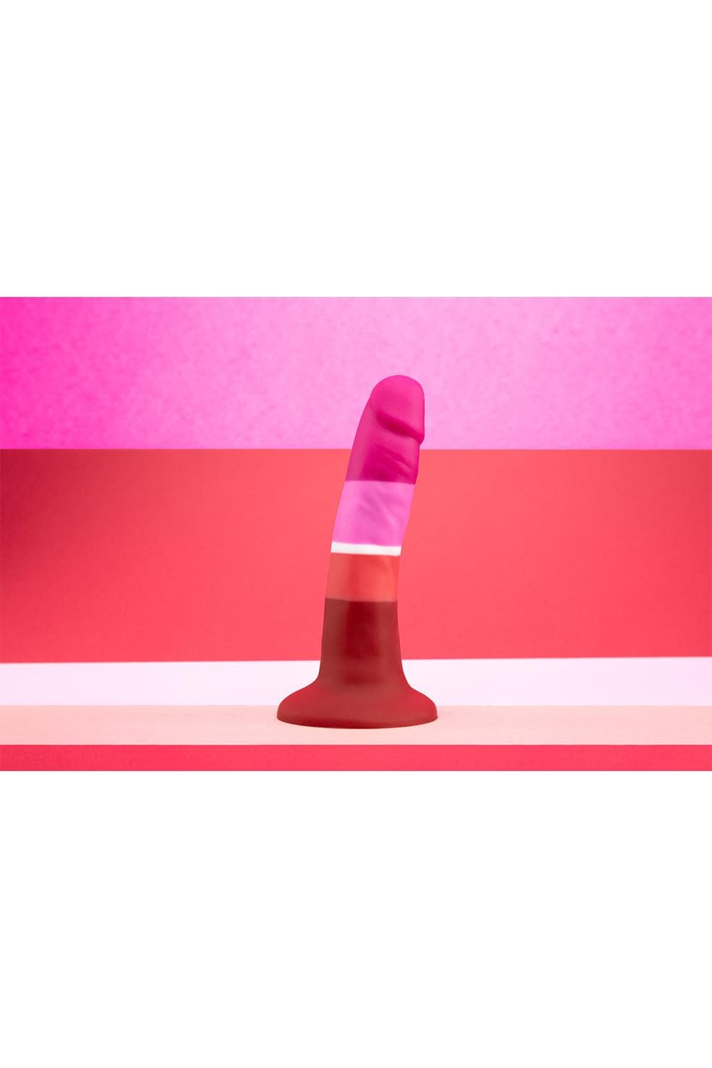 BLUSH DILDO AVANT P3 BEAUTY LESBIAN PRIDE