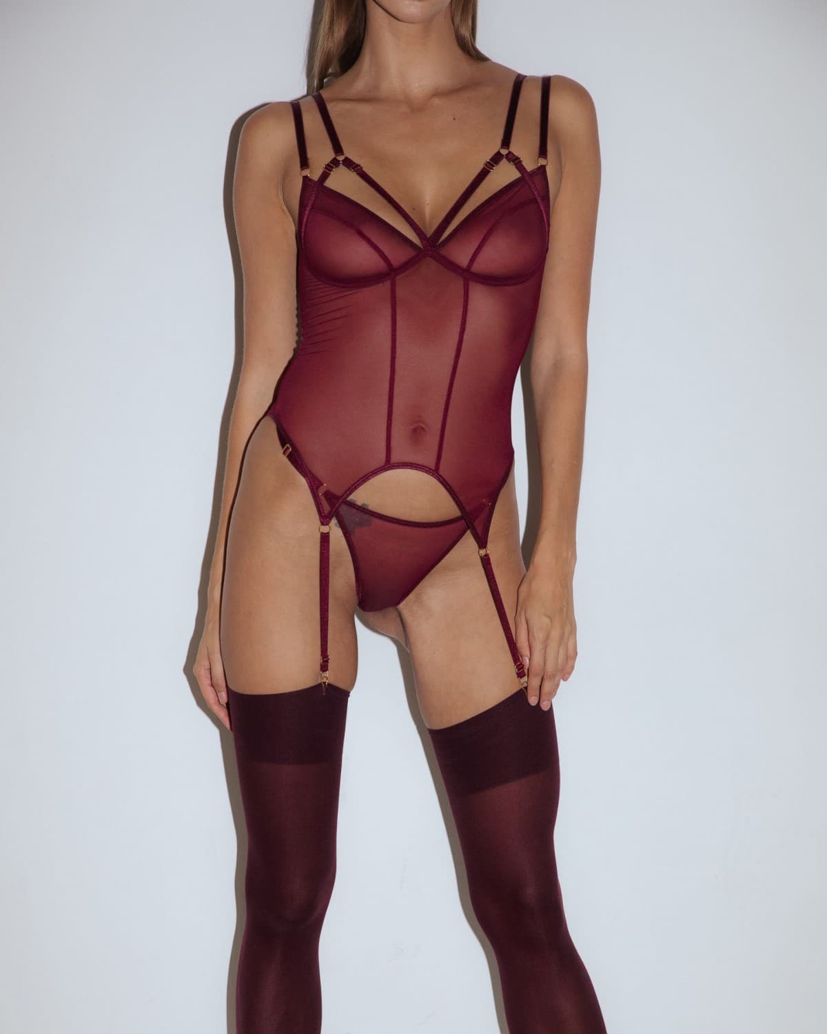 Promees Alita Burgundy body M/L
